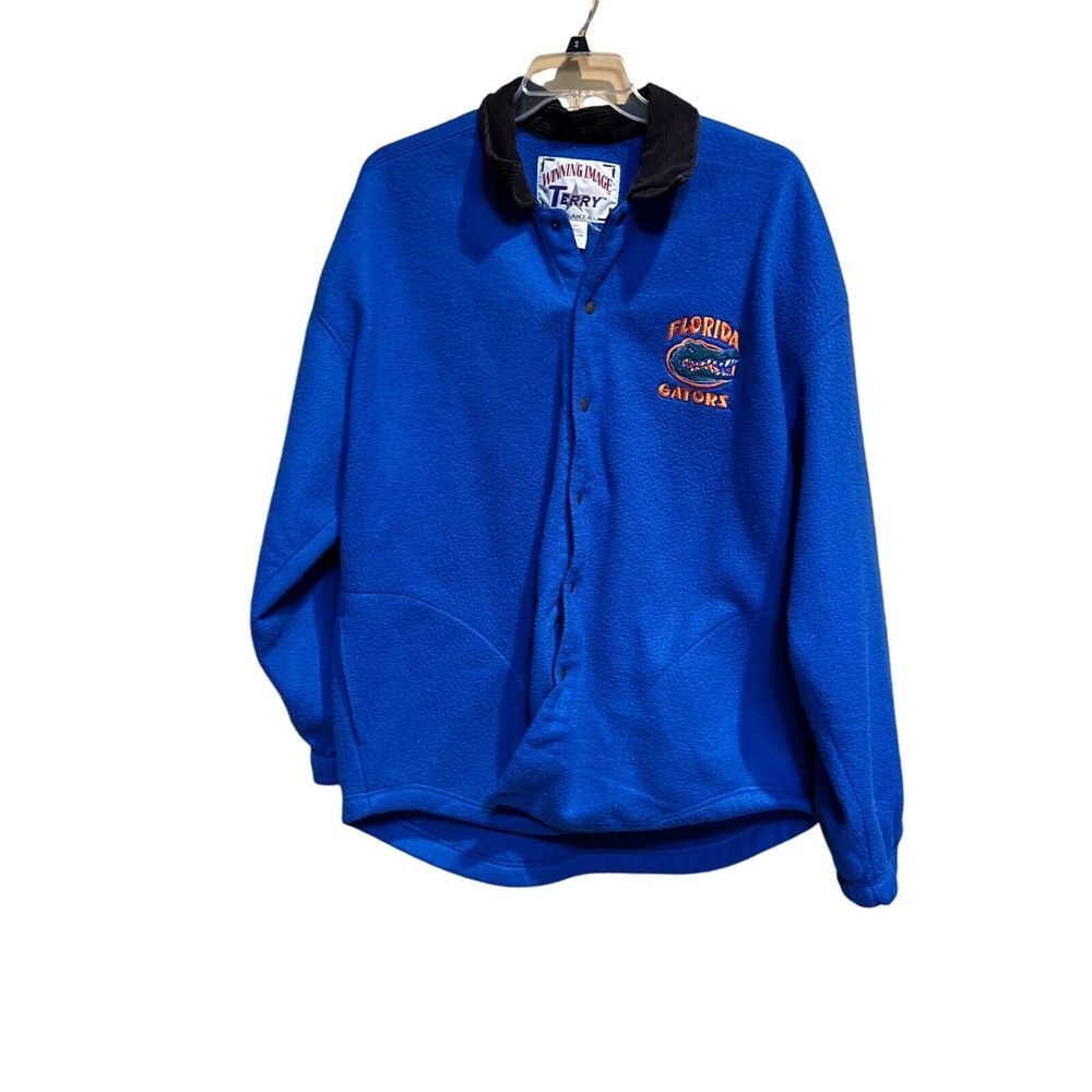 Florida Gators Vintage Fleece‎ Snap Shirt Jacket Size X-large Winning Image